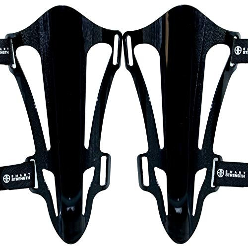 Deadlift Shin Guards  Box Jump Shin Guard Protector  Smart Shin Shields best workout protection for Deadlifts  CrossFit  Weightlifting  Powerlifting  Jumps  2-5 mm hard bearing grade plastic Pair of 2