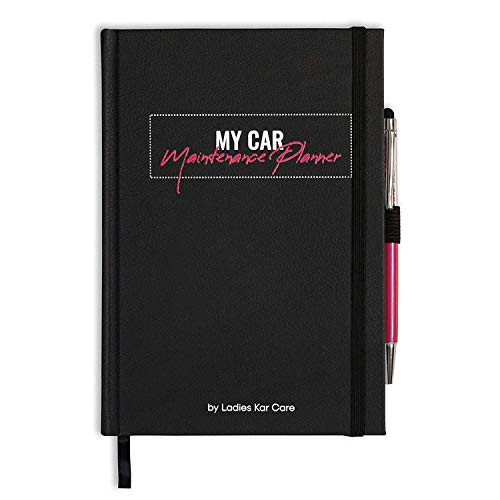 CAR Maintenance Planner- Vehicle Mileage Log Book   CAR Mileage Tracker with Inner Pocket   Expense Record Notebook - Mileage Books - Record Book for Keeping Track of Gas  Service