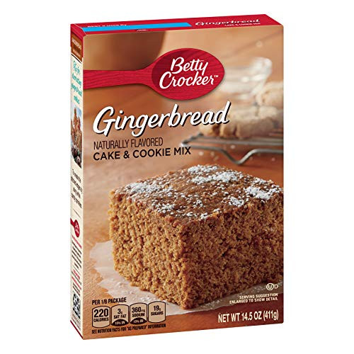 Betty Crocker Gingerbread Cake Cookie Mix 14-5oz Box Pack of 6 Betty Crocker Gingerbread Cake Cookie Mix 14-5oz Box Pack of 6