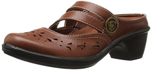 Easy Street Women s Columbus Mule  Tan  6-5