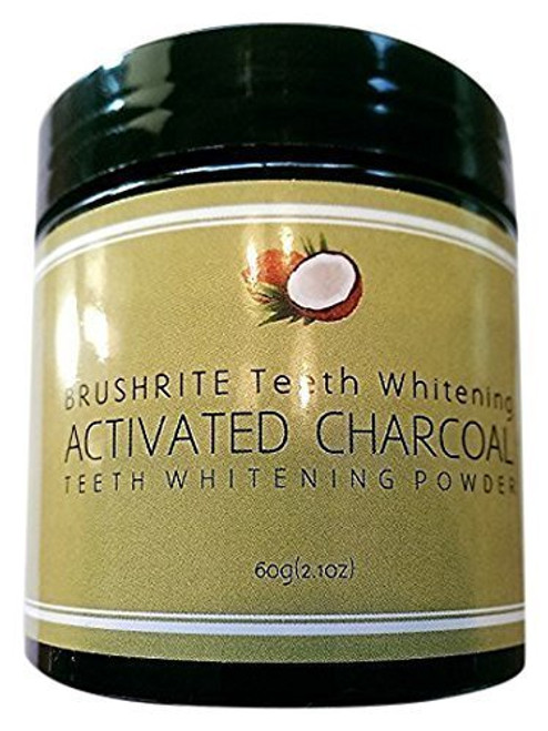 Brushrite Food Grade 100 Pure All Natural Coconut Shell Activated Charcoal for Teeth Whitening Original Brushrite Food Grade 100 Pure All Natural Coconut Shell Activated Charcoal for Teeth Whitening Original