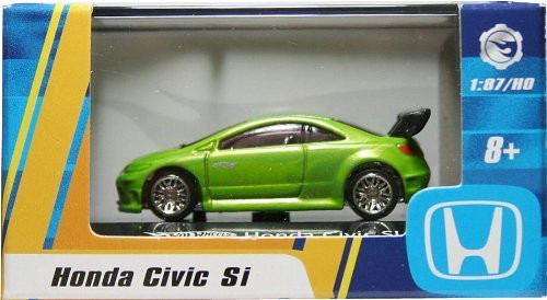 Hot Wheels 1 87 - HO Scale Honda Civic SI Green Vehicle Acrylic Display Case Hot Wheels 1 87 - HO Scale Honda Civic SI Green Vehicle Acrylic Display Case