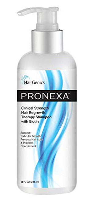 Hairgenics Pronexa Clinical Strength Hair Growth Regrowth Therapy Hair Loss Shampoo With Biotin Collagen and DHT Blockers for Thinning Hair 8 fl- oz- Hairgenics Pronexa Clinical Strength Hair Growth Regrowth Therapy Hair Loss Shampoo With Biotin Collagen and DHT Blockers for Thinning Hair 8 fl- oz-