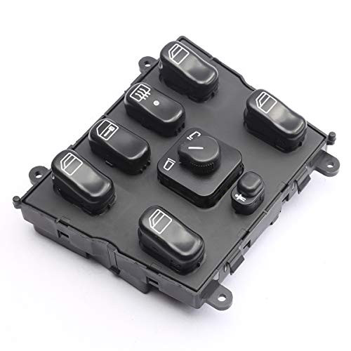 CENTAURUS 1638206610 Power Window Master Control Switch Replacement for 1998-2003 Mercedes Benz ML320  1999-2001 ML430  2002-2003 ML500  2000-2003 ML55 AMG