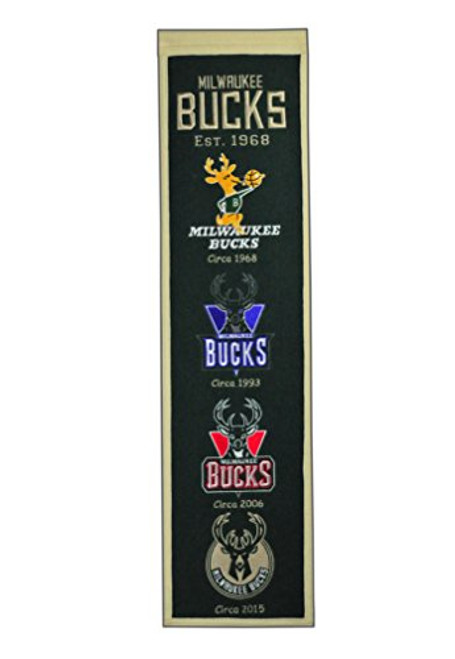 Winning Streak NBA Milwaukee Bucks Heritage Banner Winning Streak NBA Milwaukee Bucks Heritage Banner