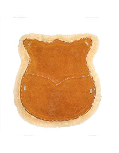 mroyalsaddles-com Asiento de Borrego Naranja Western Saddle Leather Wool Cushion Saddle