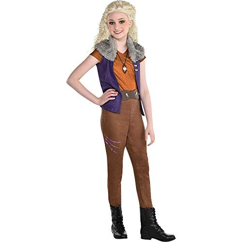 Party City Addison Alpha Halloween Costume for Girls  Zombies 2  Medium  Includes Jumpsuit  Vest  Belt and Necklace