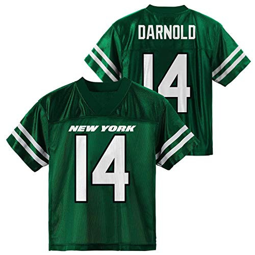 Outerstuff Sam Darnold New York Jets  14 Youth 8-20 Green Home Player Jersey 18-20
