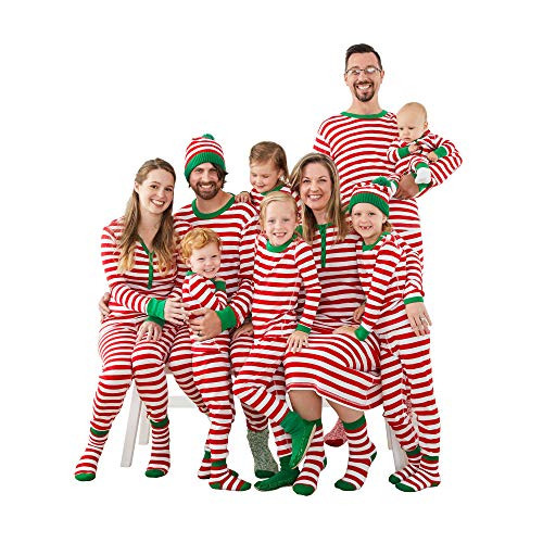 BBY Holiday Red Bold Stripe Sleeper-Holiday Red Bold Stripe