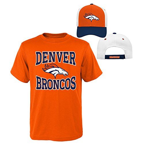 NFL Denver Broncos Boys Outerstuff 3-Piece Tee Set 3Piece Assorted Colors Youth Medium 10-12 NFL Denver Broncos Boys Outerstuff 3-Piece Tee Set 3Piece Assorted Colors Youth Medium 10-12