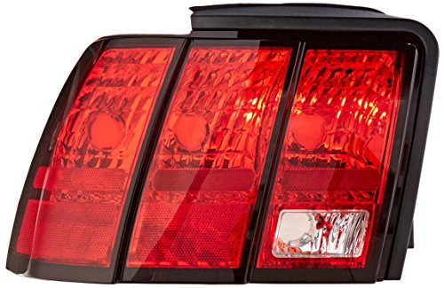 Sherman Replacement Part Compatible with Ford Mustang Driver Side Taillight Lens Housing Partslink Number FO2818109