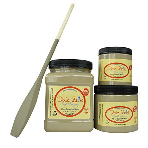 Dixie Belle Paint Company Chalk Finish Furniture Paint Spanish Moss 32oz