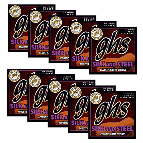 GHS Strings Acoustic Guitar Strings 345-10 SET