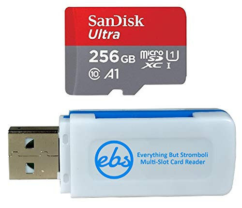 SanDisk 256GB Ultra Micro SD Memory Card Class 10 Works with Garmin Series Mini 56 66W Dash Camera SDSQUAR-256G-GN6MN Bundle with 1 Everything But Stromboli SD MicroSD Card Reader SanDisk 256GB Ultra Micro SD Memory Card Class 10 Works with Garmin Series Mini 56 66W Dash Camera SDSQUAR-256G-GN6MN Bundle with 1 Everything But Stromboli SD MicroSD Card Reader