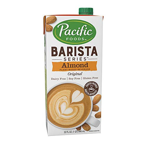 Pacific Foods Almond Non-Dairy Beverage  Original  32 Ounce Pack of 12