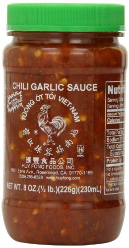 Huy Fong Chili Garlic Sauce  8-Ounce Jars Pack of 24