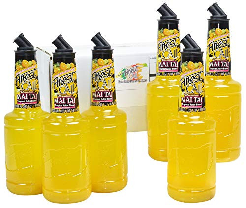 Finest Call Premium Mai Tai Drink Mix  1 Liter Bottle 33-8 Fl Oz  Pack of 6