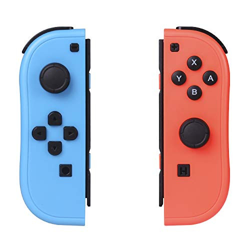 Joy Con Controller Replacement for Nintendo Switch  L-R Switch Wireless Controller  Remote Controller Gamepad Joystick for Nintendo Switch Console - Red and Blue