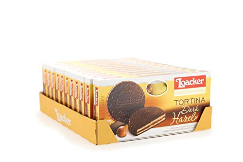Loacker Gran Pasticceria Tortina Dark Noir 125g-4-41 oz-  pack of 12
