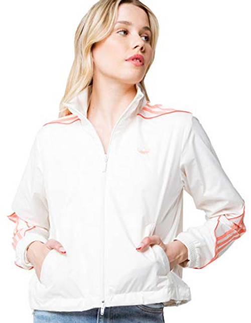 adidas Originals Women s Track Top Chalk White Large adidas Originals Women s Track Top Chalk White Large