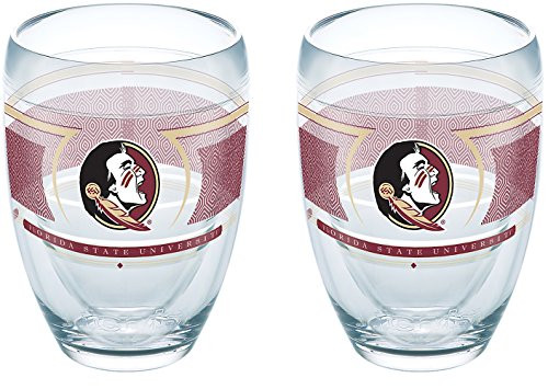 Tervis 1230364 Florida State Seminoles Reserve Insulated Tumbler with Wrap 2 Pack - Boxed 9oz Stemless Wine Glass Clear Tervis 1230364 Florida State Seminoles Reserve Insulated Tumbler with Wrap 2 Pack - Boxed 9oz Stemless Wine Glass Clear