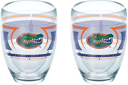 Tervis 1230358 Florida Gators Reserve Insulated Tumbler with Wrap 2 Pack - Boxed 9oz Stemless Wine Glass Clear Tervis 1230358 Florida Gators Reserve Insulated Tumbler with Wrap 2 Pack - Boxed 9oz Stemless Wine Glass Clear
