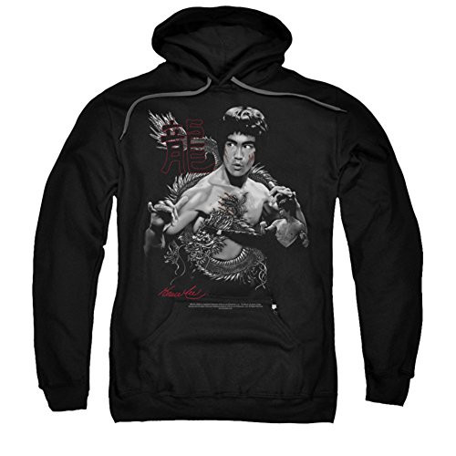 Bruce Lee The Dragon Officially Licensed Adult Pullover Hoodie