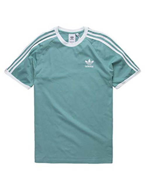 adidas Originals 3-Stripes Tee Vapour Steel LG adidas Originals 3-Stripes Tee Vapour Steel LG