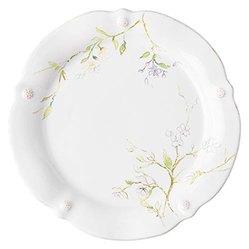 Juliska Berry   Thread Floral Sketch Jasmine Dinner Plate
