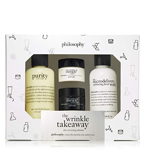 philosophy anti-wrinkle miracle worker the wrinkle takeaway set  9 oz