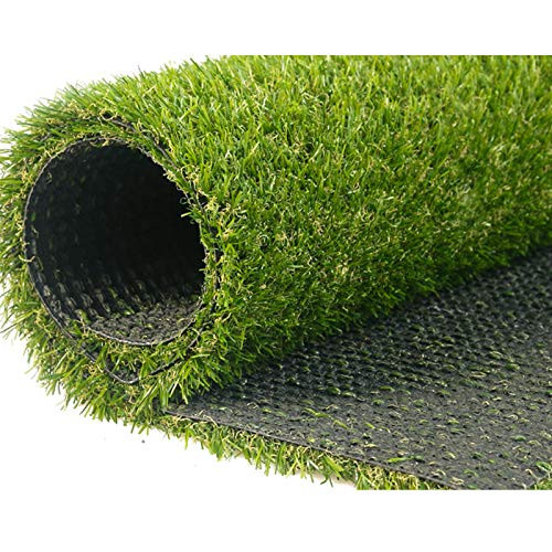 Artificial Grass Turf Lawn  0-8inch Realistic Synthetic Grass Mat  Indoor Outdoor Garden Lawn Landscape for Pets Fake Faux Grass Rug with Drainage Holes 5 FT x8 FT40 Square FT