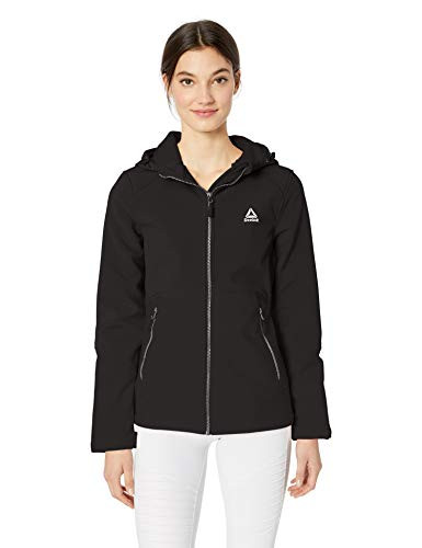 Reebok Women s Softshell Active Jacket  Classic Black  L
