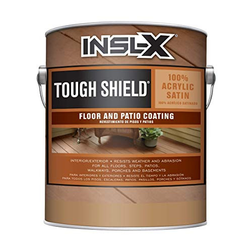INSL-X TS399809A-01 Tough Shield Floor and Patio Coating Paint  1 Gallon  Saddle Brown