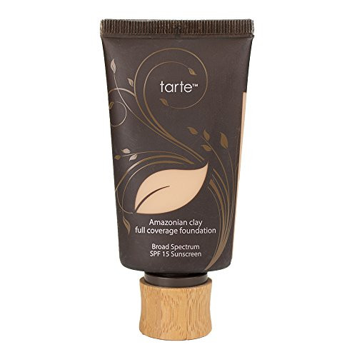 Tarte Amazonian Clay 12-Hour Full Coverage Foundation SPF 15  Light Medium Honey  Unboxed