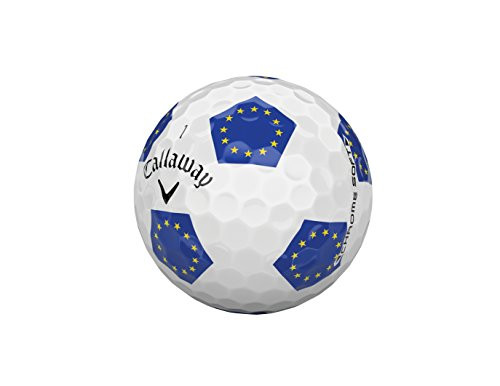 Callaway Golf One Dozen Chrome Soft 18 European Union Truvis Golf Ball