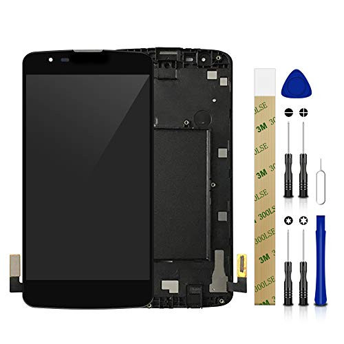 for T-Mobile LG K7 K330 LCD Screen Display Assembly Touch Screen Digitizer Panel Glass Replacement Tool with Frame