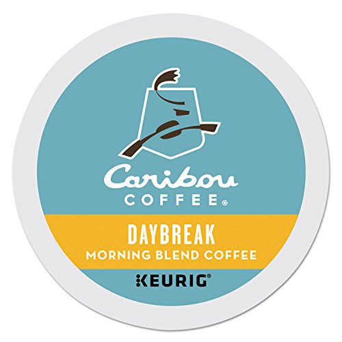 Caribou Coffee Daybreak Morning Blend Single-Serve Keurig K-Cup Pods Light Roast Coffee 24 Count Pack of 4 Caribou Coffee Daybreak Morning Blend Single-Serve Keurig K-Cup Pods Light Roast Coffee 24 Count Pack of 4