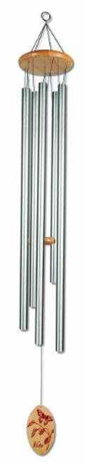 Sunset Vista Designs Silver Classic Wind Chime  Extra Large