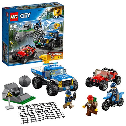 LEGO City Mountain Dirt Road Pursuit Police Building Set, Police 4x4 Toy Car & Buggy, Police Toys for Kids LEGO City Mountain Dirt Road Pursuit Police Building Set, Police 4x4 Toy Car & Buggy, Police Toys for Kids