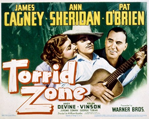 Posterazzi Torrid Zone Ann Sheridan James Cagney Pat O Brien 1940 Movie Masterprint Poster Print  28 x 22
