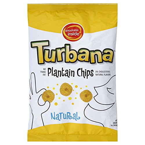 Turbana Chip Plantain Lightly Salted 7 oz Pack Of 12