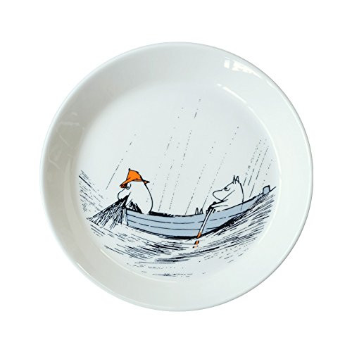 NEW Arabia Ceramic Moomin Plate TRUE TO ITS ORIGINS 19cm 7.5"