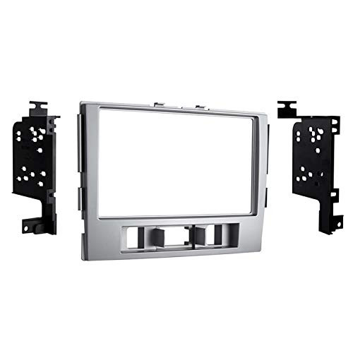 Metra 95-7361S Double DIN Dash Kit for Select 2010-2012 Hyundai Santa Fe Vehicles Silver Metra 95-7361S Double DIN Dash Kit for Select 2010-2012 Hyundai Santa Fe Vehicles Silver