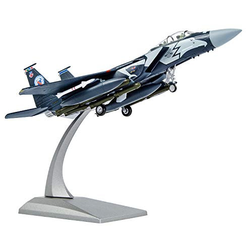 1-100 Scale F-15 Eagle Attack Plane Metal Fighter Military Model Fairchild Republic Diecast Plane Model for Commemorate Collection or Gifts