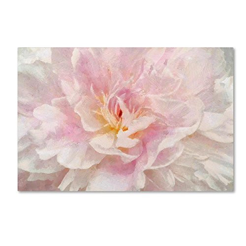 Trademark Fine Art Pink Peony by Cora Niele, 12x19-Inch Canvas Wall Art Trademark Fine Art Pink Peony by Cora Niele, 12x19-Inch Canvas Wall Art