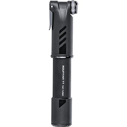 Topeak Mountain TT Twin Turbo Mini Pump Black  with Gauge