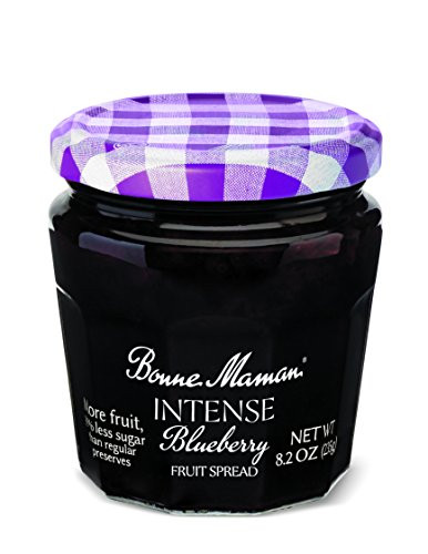 Bonne Maman Intense Fruit Spread  Blueberry  8-2 Ounce Pack of 6