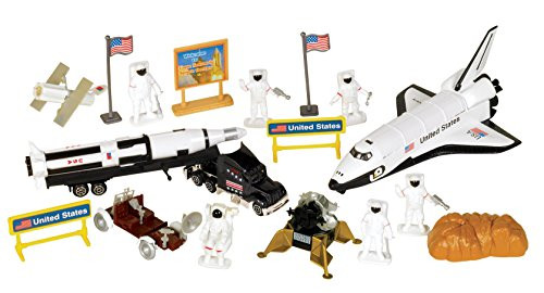 Small World Toys Vehicles - Space Station 20 Pc- Playset