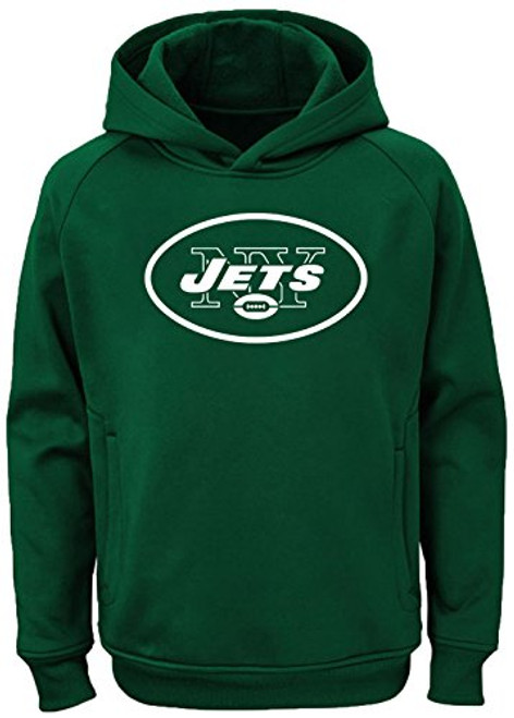 NFL Youth Team Color Performance Primary Logo Pullover Sweatshirt Hoodie X-Large 18-20 New York Jets NFL Youth Team Color Performance Primary Logo Pullover Sweatshirt Hoodie X-Large 18-20 New York Jets