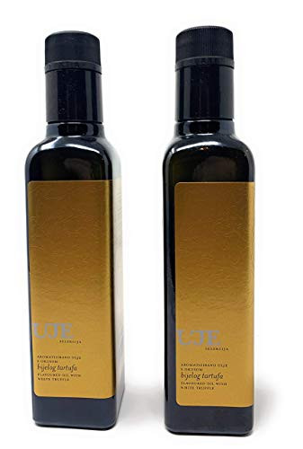 Premium Gourmet White Truffle Extra Virgin Olive Oil -Imported Pack of 2